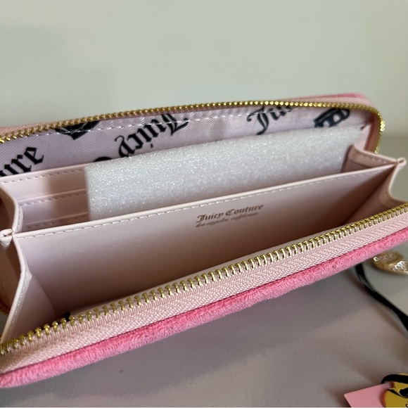 Juicy Couture Pink Diamond “Lovers Club” Large Wallet - Picture 5 of 6